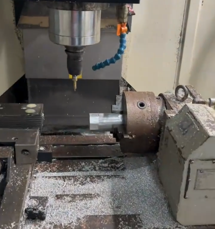 四轴找回转中心设置