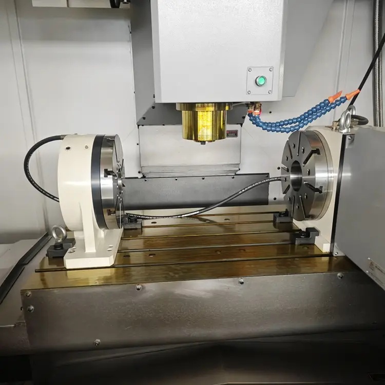 四轴联动加工中心验收